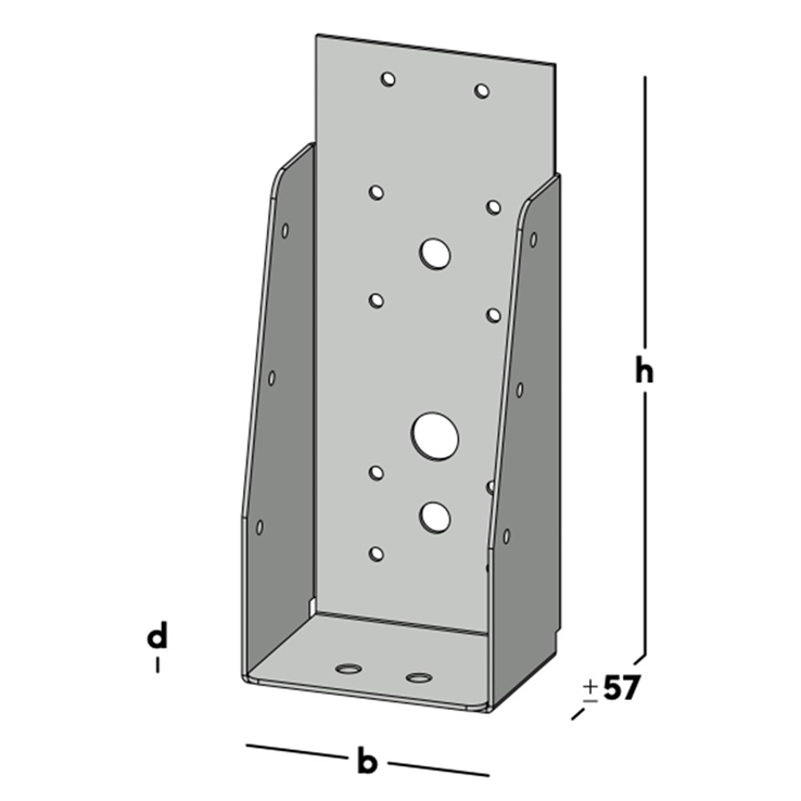 balkdrager gbs zonder lip sv