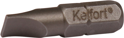 Schroefbit Gleufkop Kelfort - SL 1.0X6.0MM 25MM 1/4''