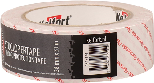 Stuclopertape Pvc Kelfort - 38MM 33M INDOOR