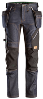 werkbroek flexiwork+ denim snickers-2