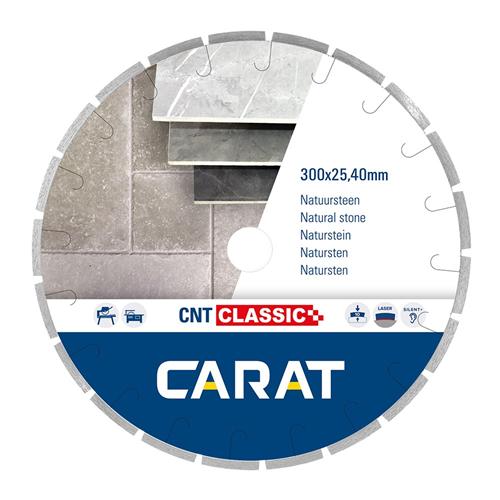 Diamantzaagblad Nat Carat Classic - CNTC 250X25.40MM