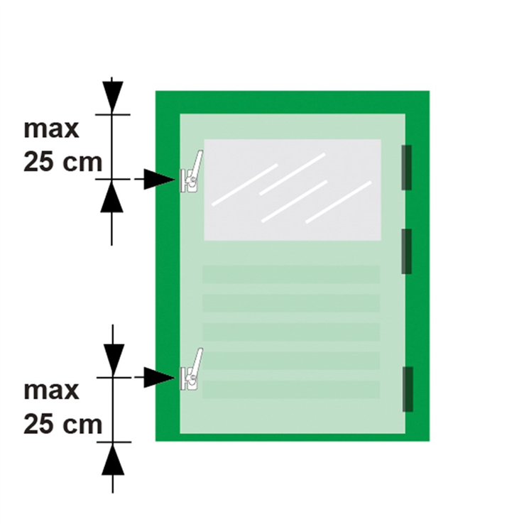 raamsluiting aluminium f2 axa