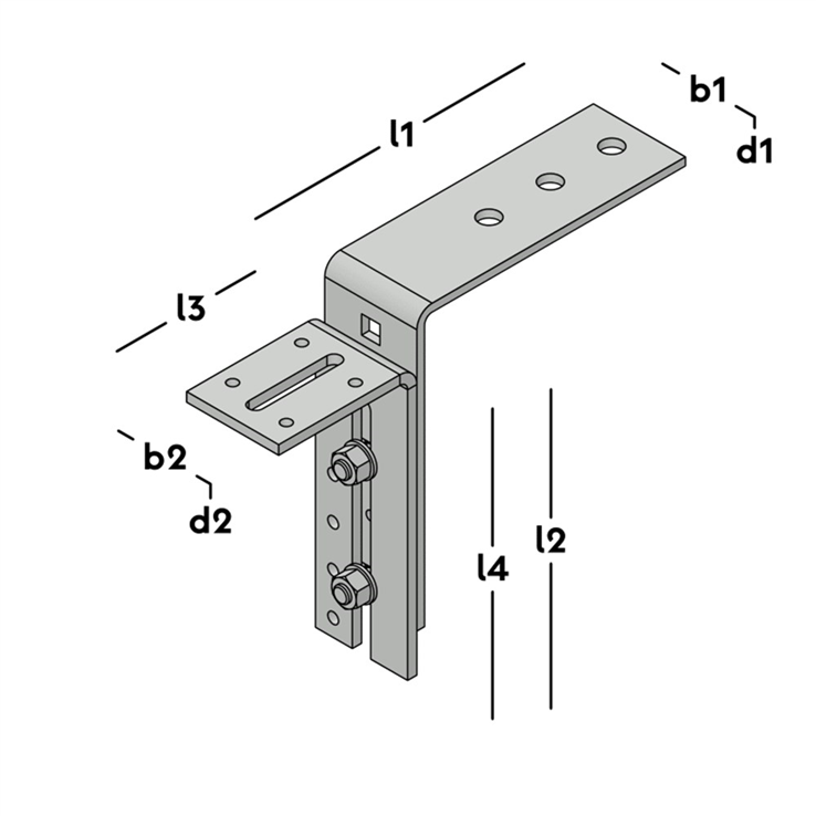 kozijnstelbeugel sv