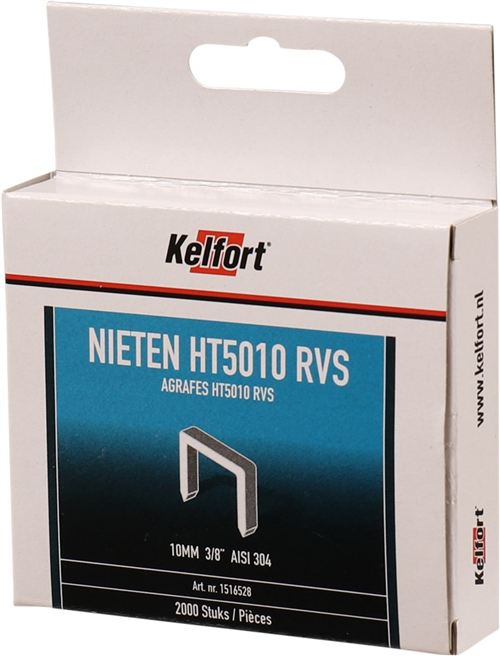 Hechtnieten Rvs A2 Kelfort - HT5010E 3/8'' X 10MM