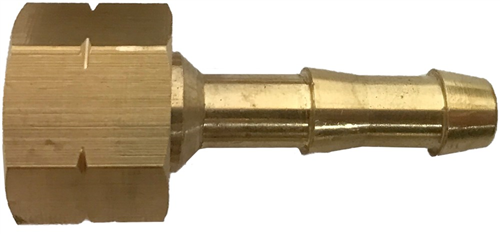 Slangpilaar Met Wartel Hasmi - 1-721 3/8'' BSP LINKS