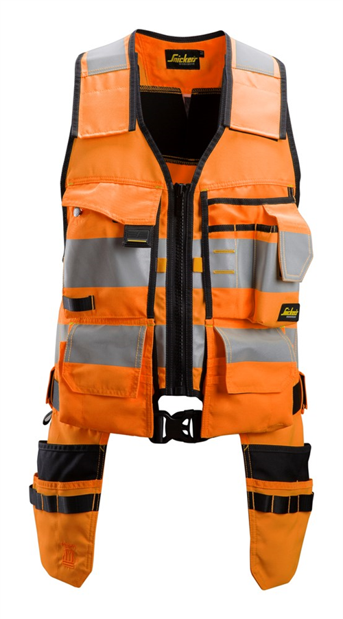 Toolvest Allroundwork Snickers - 4230 ORANJE/ZWART 3XL