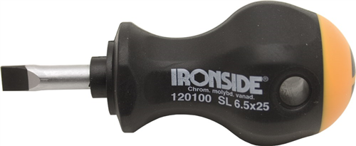 Schroevendraaier Zaagsnede Ironside - STUBBY 6.5  25MM