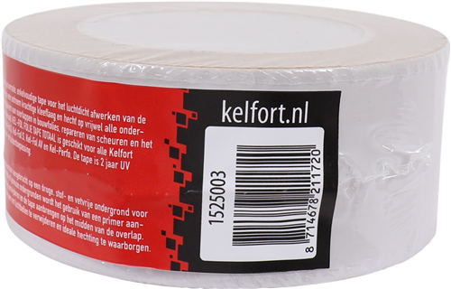 Kel-Fol Totaaltape Kelfort - 60MM 25M WIT