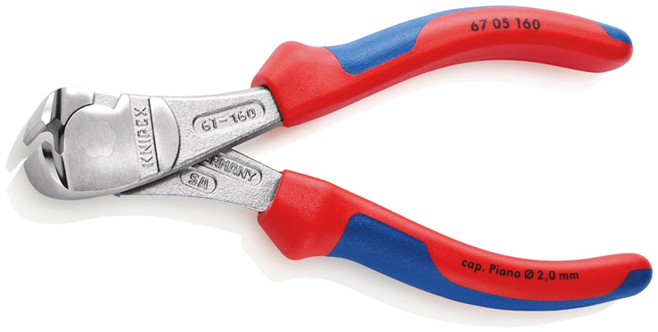 kopkniptang kracht knipex